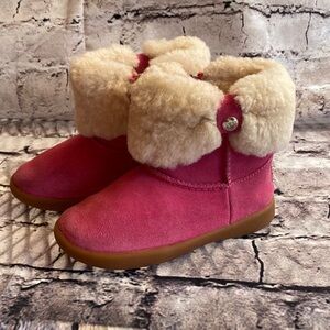 Toddler girls pink Ugg boot